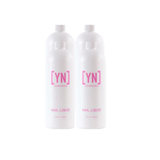 Young Nails Liquid Monomer 32 oz ( 4 Bottles/Case) Young Nails