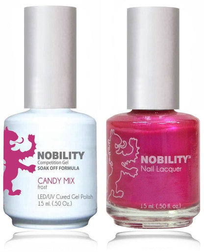 Lechat Nobility Gel Polish & Nail Lacquer - Candy Mix 0.5 oz - #NBCS004 Nobility